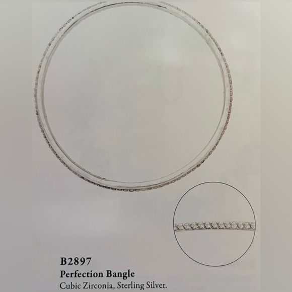 Silpada Sterling Silver Perfection Bangle B2897 - Picture 2 of 6